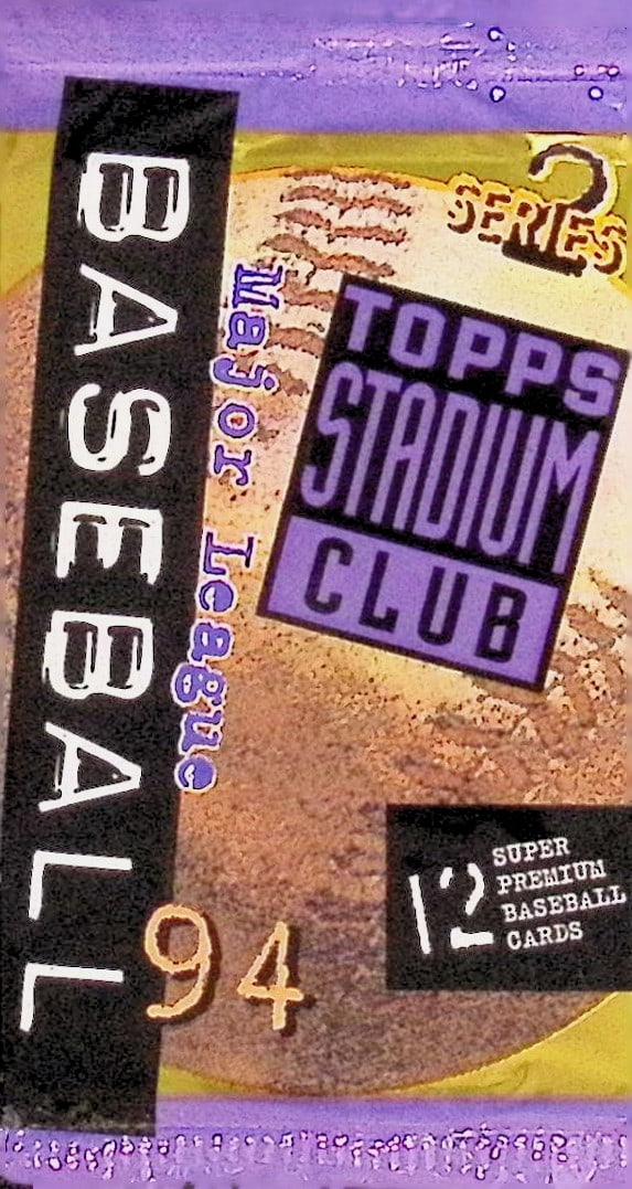 1994 Topps Vintage SERIES 2 Baseball Card Retail Box Wax Pack (1 of 1)