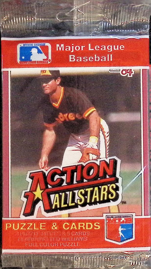 1984 Donruss Action All-stars Baseball Jumbo Card Pack - Steve Garvey on Front & Dusty Baker on Back: Vintage Valuable Donruss Baseball MLB Trading & Sports Cards, Robin Yount, George Brett, Rickey Henderson, Nolan Ryan, Old Sports Cards for Sale Near Me, Oversized Sports Cards, World Series & Hall of