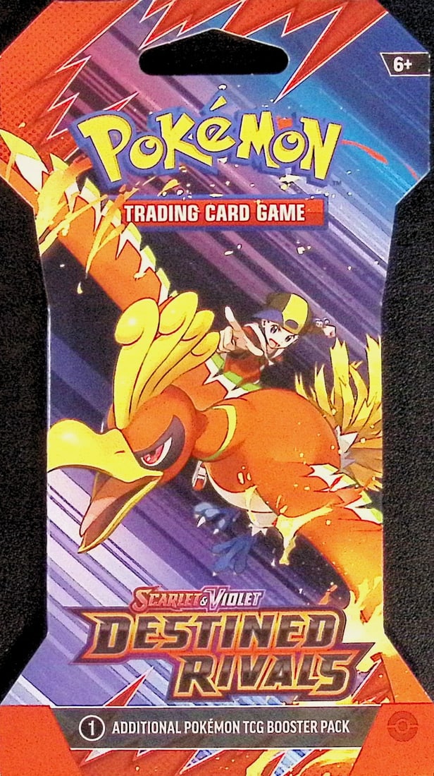 2024 Pokemon Scarlet & Violet Destined Rivals Sleeved 10 Card Booster Pack Charizard (1 of 1)