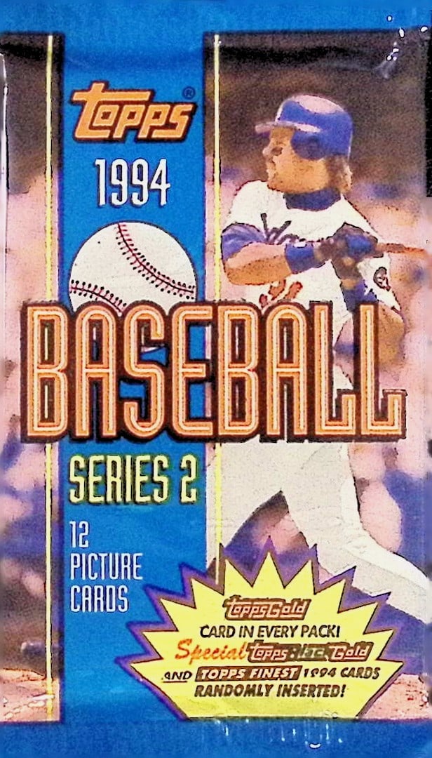1994 Topps Vintage SERIES 2 Baseball Card Retail Box Wax Pack (1 of 1)