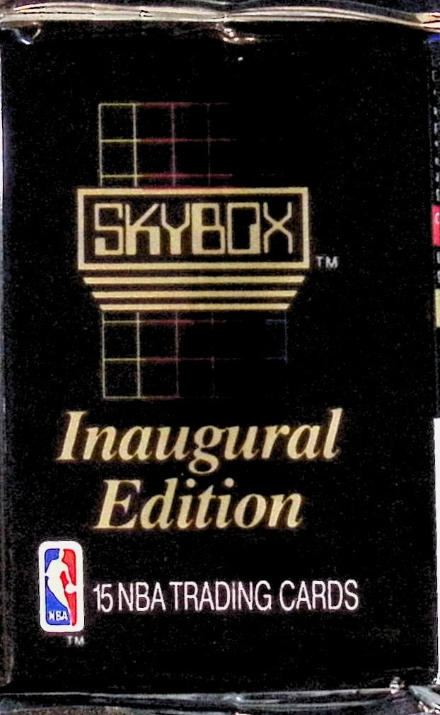 1990 Skybox SERIES 1 Innaugural Edition Basketball Vintage Basketball Retail Box Wax Pack (1 of 1)