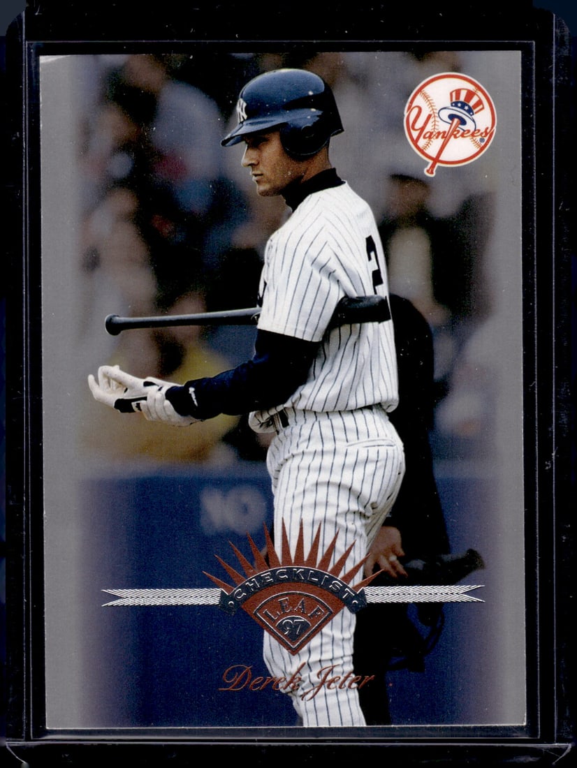 Derek Jeter 1997 Leaf #200 New York Yankees (1 of 2)