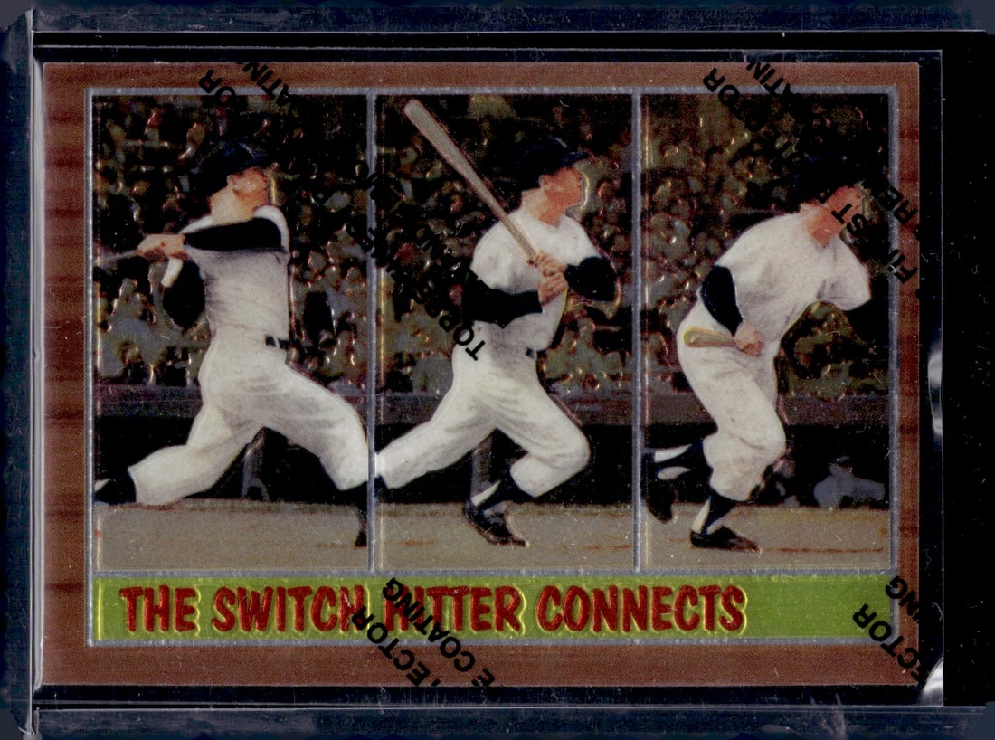 Mickey Mantle 1997 Topps Mickey Mantle Commemorative Set #318 New York Yankees (1 of 2)