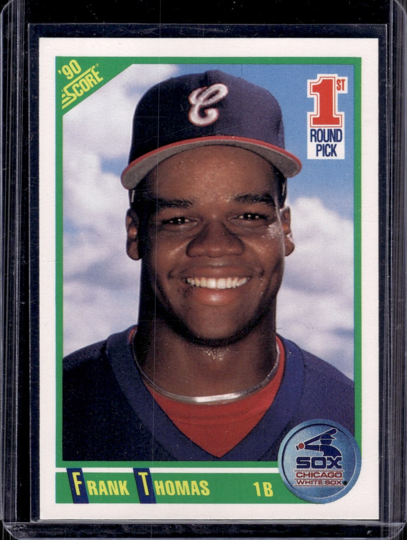 Frank Thomas Rookie Card 1990 Score #663 Chicago White Sox (1 of 2)