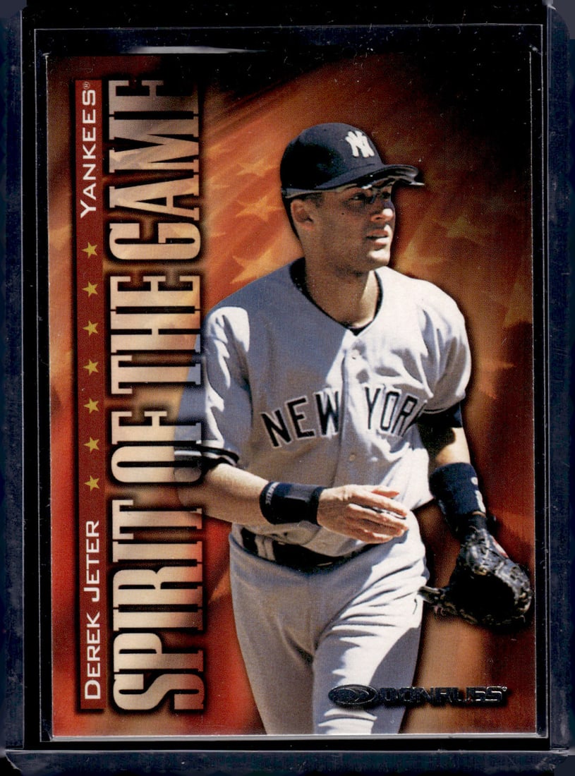 Derek Jeter Spirit of the Game 1998 Donruss #404 New York Yankees (1 of 2)