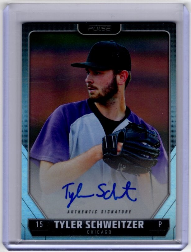 Tyler Schweitzer Auto 2024 Pulse Baseball #A-TSC Chicago White Sox (1 of 2)
