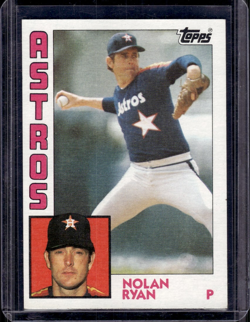 Nolan Ryan 1984 Topps #470 Houston Astros (1 of 2)