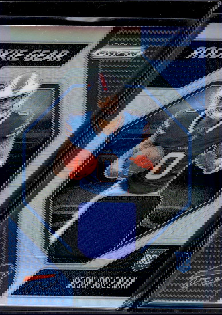 Keon Coleman Silver Prizm Rookie Patch 2024 Prizm #RG-KCN Buffalo Bills: Panini Select, Prizm, Mosaic, Contenders, Zenith, Phoenix, Illusions, Absolute, Rookie NFL Sports Trading Cards, SP, SSP, Cards, Football Cards for Sale Near Me, Superbowl & Hall of Fame Player Cards,