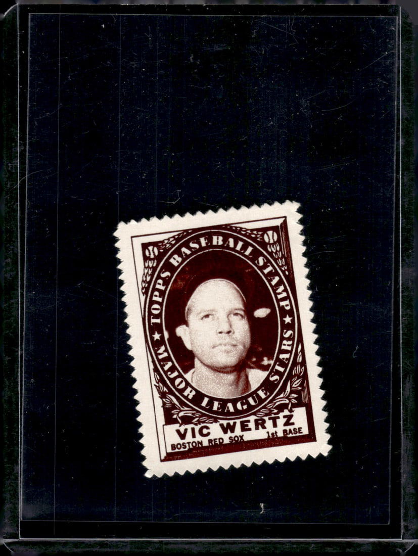 Vic Wertz 1961 Topps Stamp (1 of 2)
