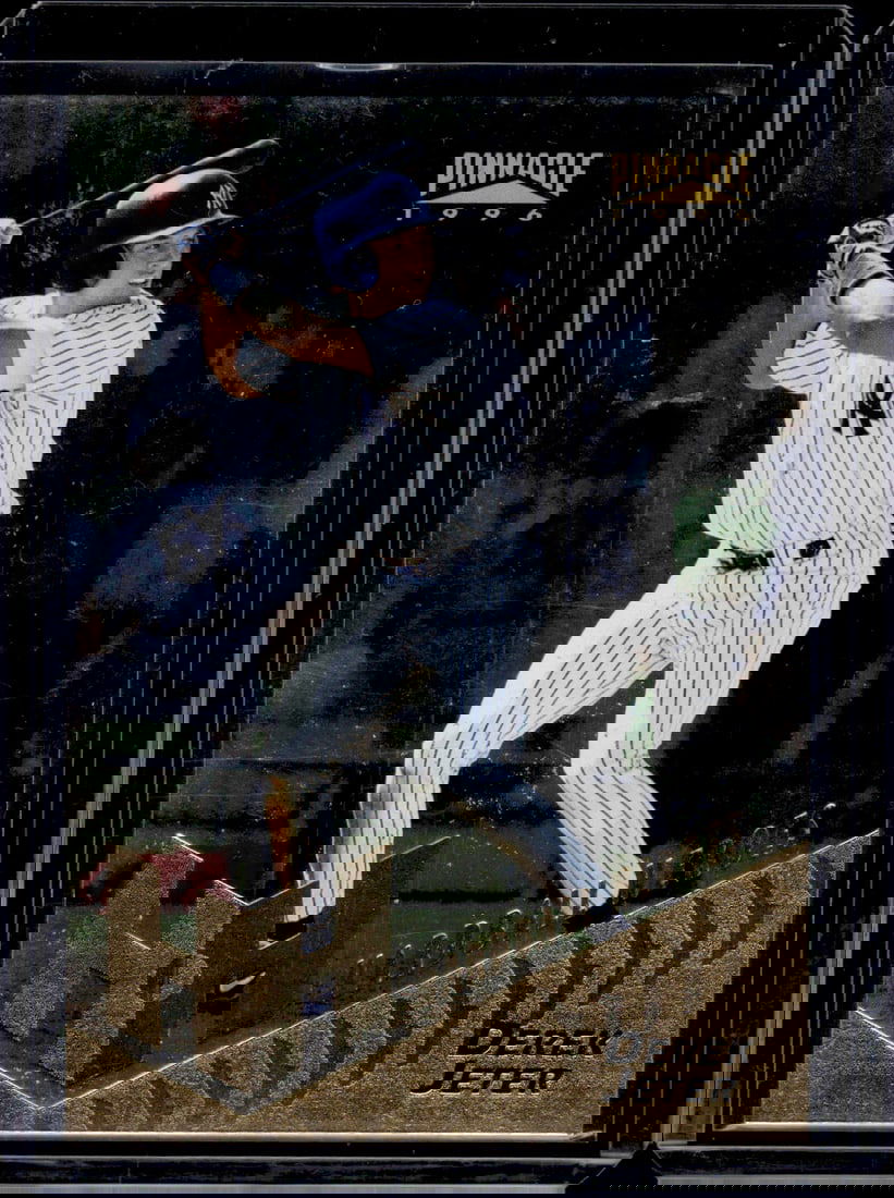 Derek Jeter Hardball Heroes 1996 Pinnacle #279 New York Yankees (1 of 2)