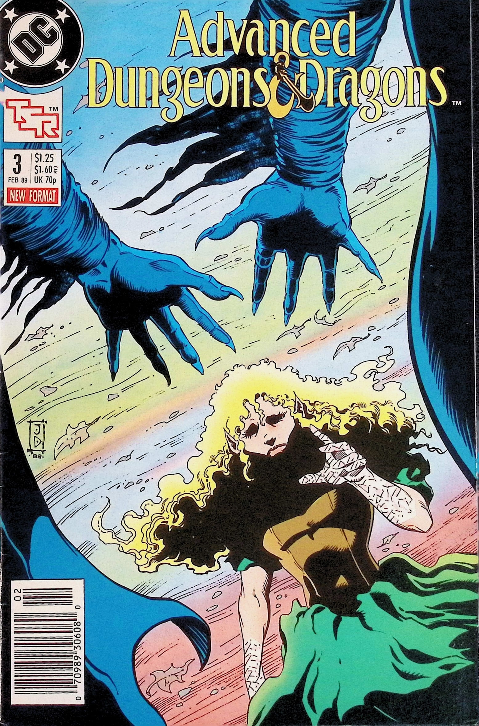 Advanced Dungeons & Dragons DC Vintage Comic Book: 1989 #3 Feb (1 of 4)