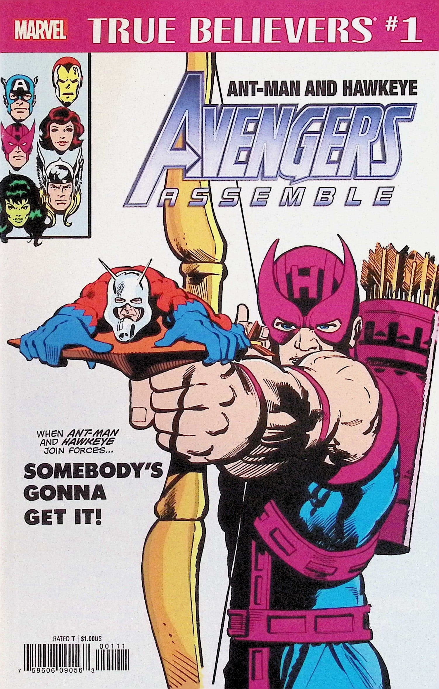 True Believers Ant-Man and Hawkeye Avengers Assemble Marvel: 2018 #11 (1 of 4)