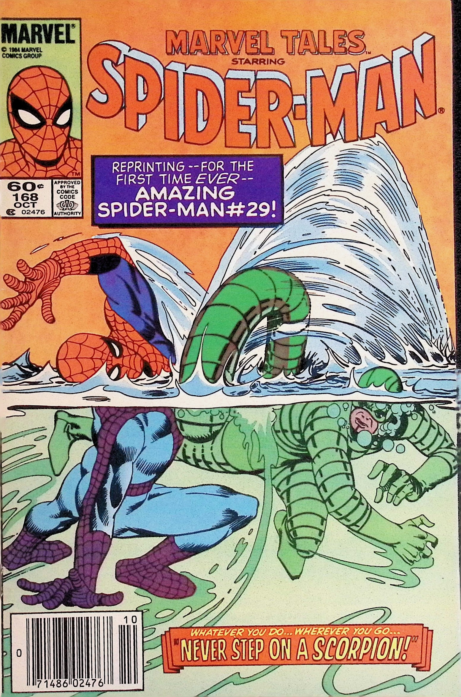 Marvel Tales Featuring Classic Spider-Man: Reprint of #29, 1984 #168 Oct (1 of 4)
