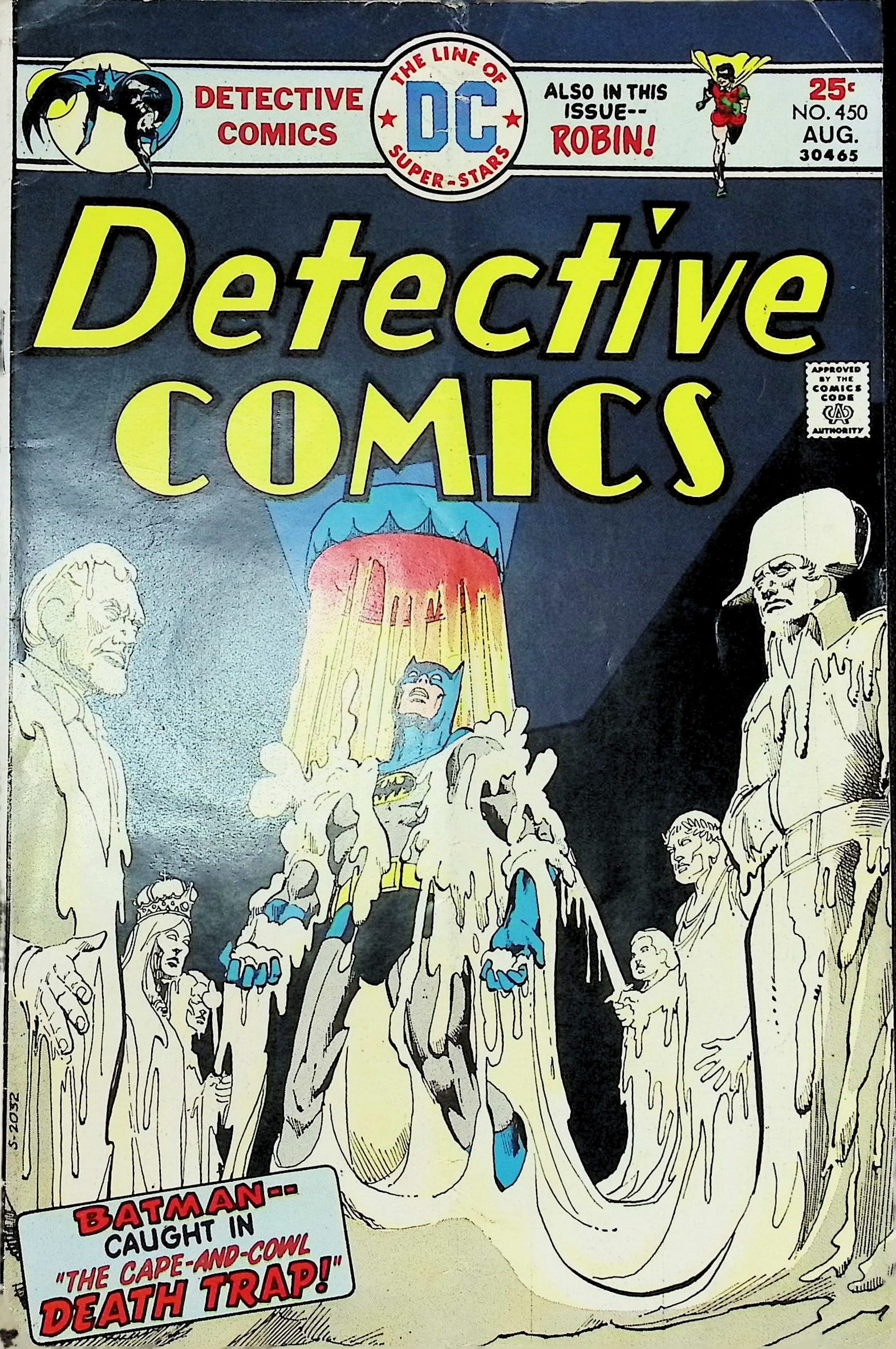 Detective Comics DC Vintage Comic Book: 1975 #450 Aug (1 of 4)