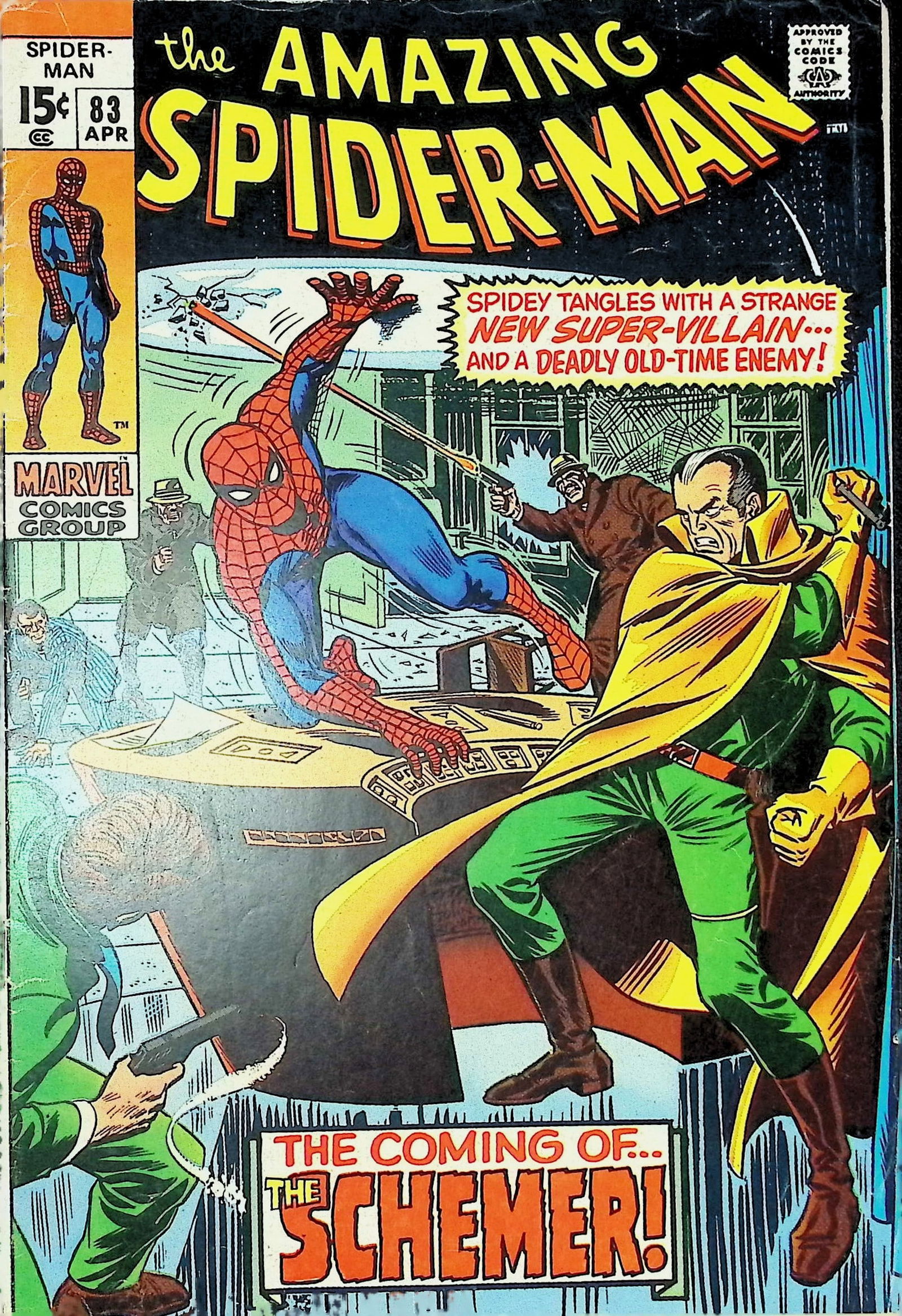 Amazing Spider-Man Marvel Silver Age: 1st Schemer & Vanessa Fisk 1970 #55 (1 of 4)