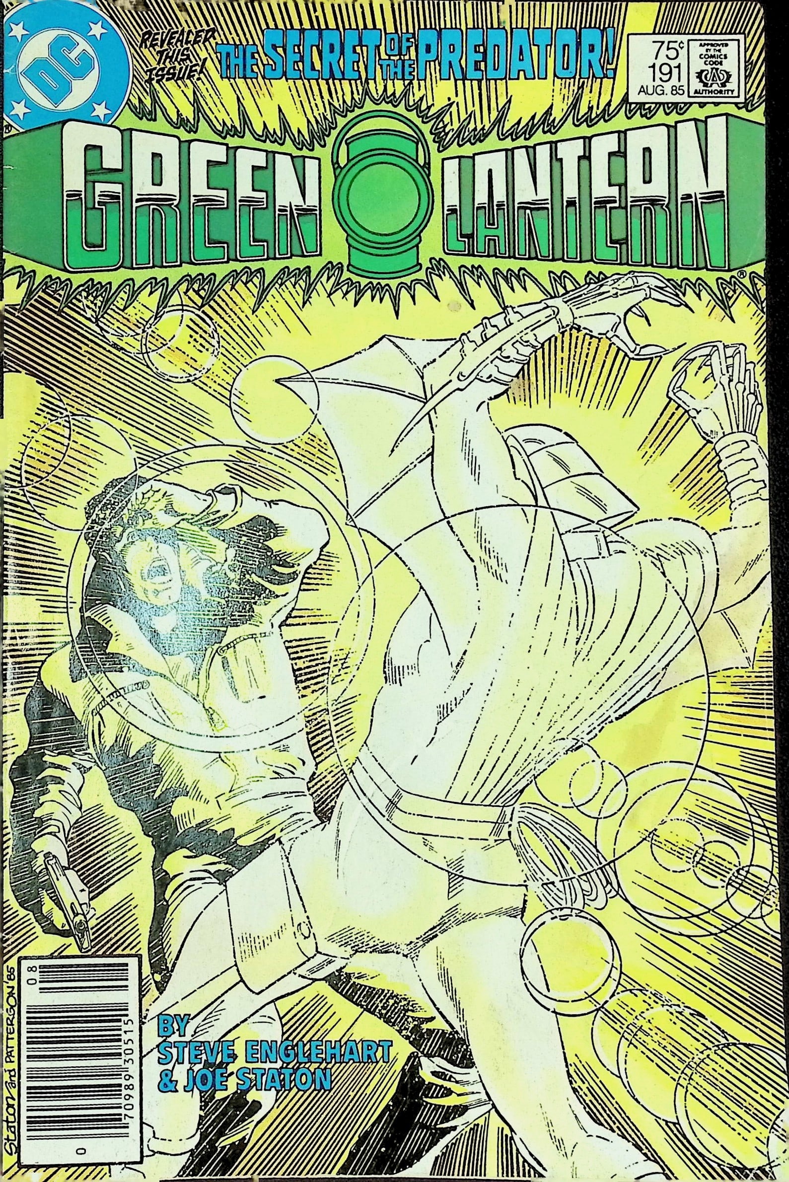 Green Lantern DC Vintage Comic Book: 1985 #191 Aug (1 of 4)