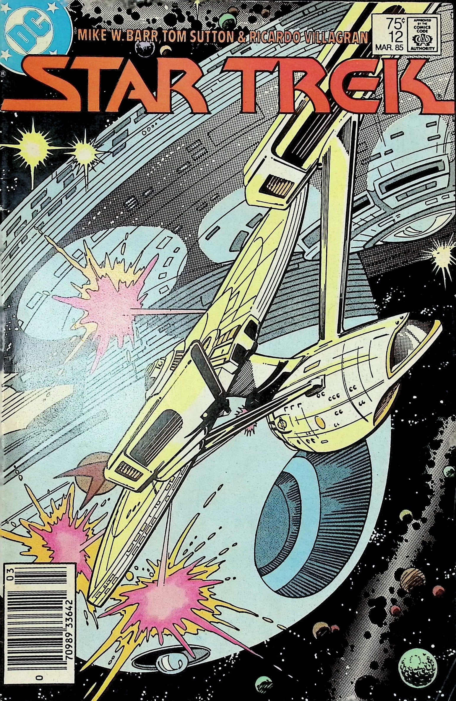 Star Trek DC Vintage Comic Book: 1985 #12 Mar (1 of 4)