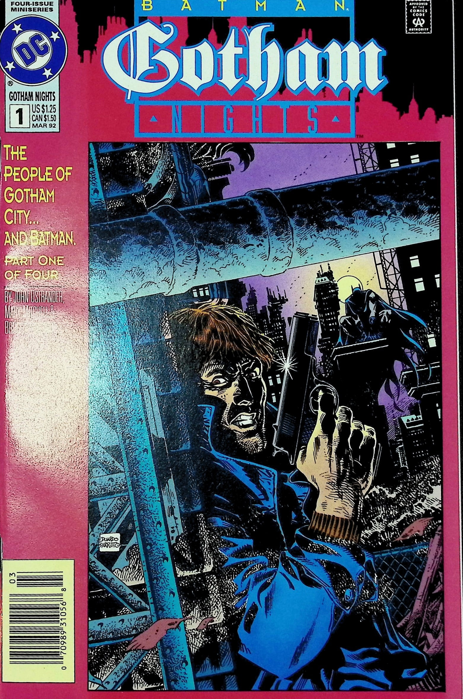 Batman: Gotham Nights DC Vintage Comic Book: 1992 #1 Mar (1 of 4)