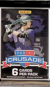 2025 Panini CRUSADE Baseball Cards MEGA BOX PACK - Paul Skenes, Elly De La Cruz, James Wood