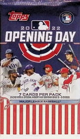 2022 Topps Opening Day Baseball HOBBY BOX PACK - MLB Sports Trading Card