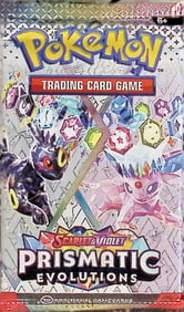 2025 Pokemon Scarlet & Violet Prismatic Evolutions 10 Card Booster Pack Charizard