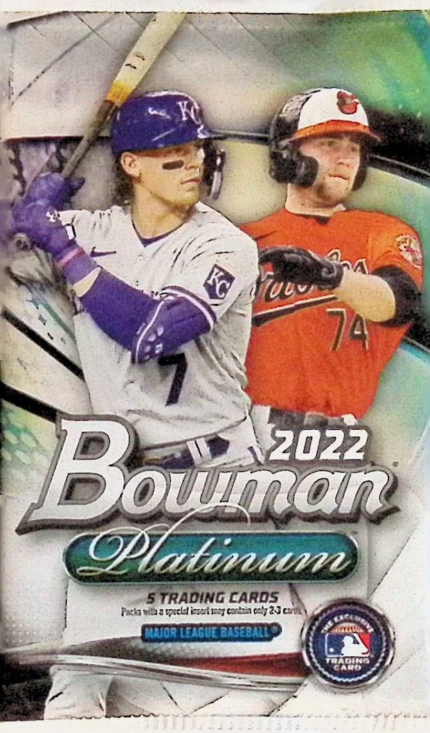 2022 Bowman Platinum Baseball MEGA BOX PACK - Julio Rodriguez Rookie Card (1 of 1)
