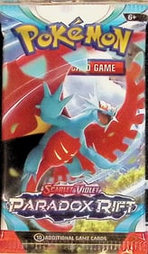 2023 Pokemon Scarlet & Violet Paradox Rift 10 Card TCG Booster Pack, Charizard, Pikachu, Holo
