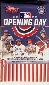 2022 Topps Opening Day Baseball HOBBY BOX PACK - MLB Sports Trading Card