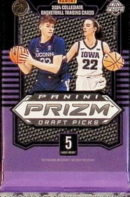 2024-25 Panini Prizm Draft Picks Basketball BLASTER BOX PACK - Caitlin Clark