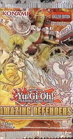 2020 Yu-Gi-Oh! Amazing Defenders Booster Pack - 1 Foil in Every Pack  - English 1st Edition Blister