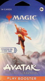 Magic the Gathering Avatar The Last Airbender Play Booster Sleeved Pack-Guaranteed Foil in every