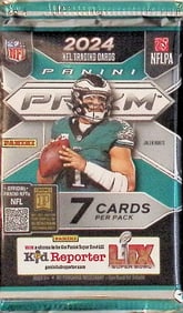 2024-25 Panini Prizm Football Cards Mega Box Pack Sports Cards Jayden Daniels