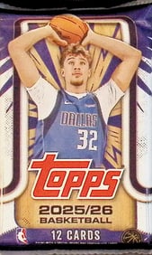 2025-26 Topps Basketball Card BLASTER BOX PACK - RC'S: Cooper Flagg, Stephon Castle, VJ Edgecombe