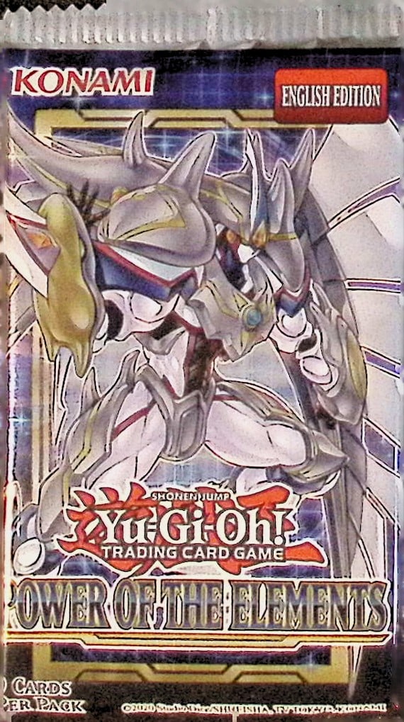 2020 Konami Yu-Gi-Oh! Power of the Elements Retail Box Pack, English Edition: Yu Gi Oh TCG, Yugioh 25th Anniversary Trading Card Game, Trading Card Games for Sale Near Me, Auction Lots for Sale On Line, Attack, Spell, Defend