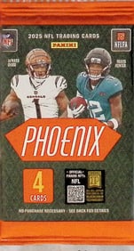 2025 Panini Phoenix Football Cards BLASTER Box Pack, Jaxson Dart, Travis Hunter, Emeka Egbuka