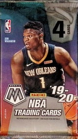 2019-20 Panini Mosaic Basketball Blaster Box Pack - RC's: Zion Williamson & Ja Morant