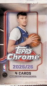 2025 Topps Chrome Basketball Cards BLASTER BOX PACK - Cooper Flagg Rookie Card