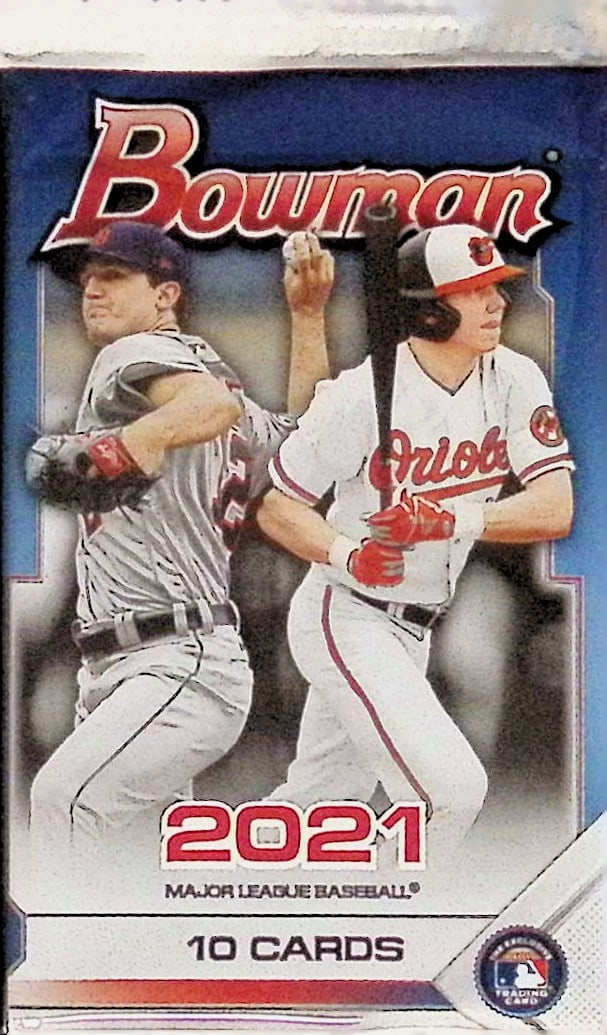 2021 Bowman Baseball Cards Mega Box Pack, Sports Cards, MLB Prospect Cards (1 of 1)