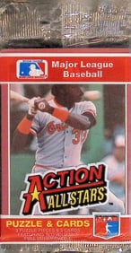 1984 Donruss Action All-stars Baseball Jumbo Card Pack - You Receive the Pack Pictured
