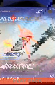 Magic the Gathering Avatar The Last Airbender Hanger Box - w/1 Promo Card, 3 Booster Packs