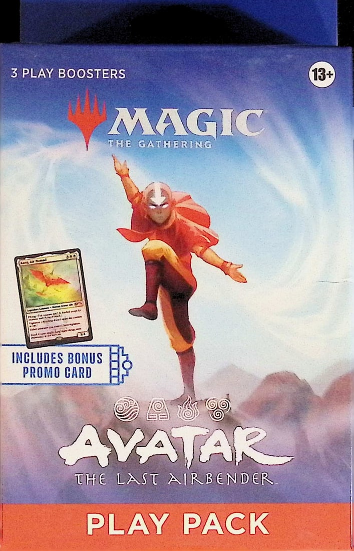 Magic the Gathering Avatar The Last Airbender Hanger Box - w/1 Promo Card, 3 Booster Packs: Trading Card Game, TCG, Trading Card Games for Sale Near Me, Collectible Card Game, CCG, Auction Lots for Sale On Line, Foil Cards