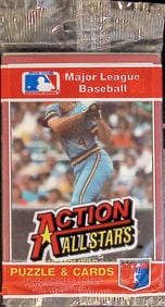 1984 Donruss Action All-stars Baseball Jumbo Card Pack - Paul Molitor on Front You Receive the Pack