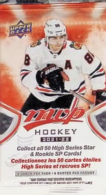 2021-22 Upper Deck MVP Hockey Cards High Series HOBBY BOX PACK Sports Cards