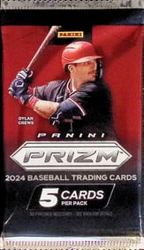 2024 Panini Prizm Baseball Cards BLASTER BOX PACK - Paul Skenes Rookie card, Elly De La Cruz Rookie