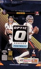 2024-25 Donruss Optic Football BLASTER BOX PACK - Downtown, Uptown Inserts, Jayden Daniels Sports