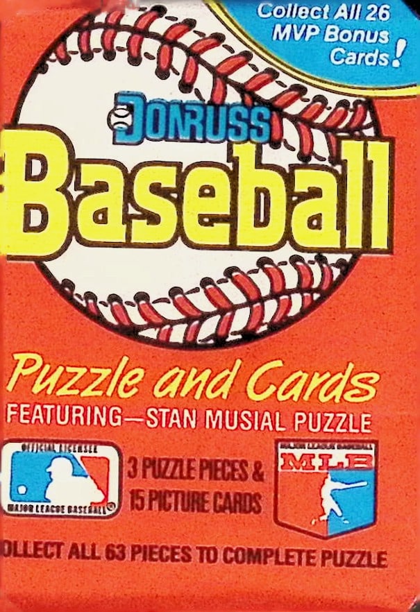 1988 Donruss Vintage Baseball Card Factory Sealed Retail Box Wax Pack, Sports Card (1 of 1)
