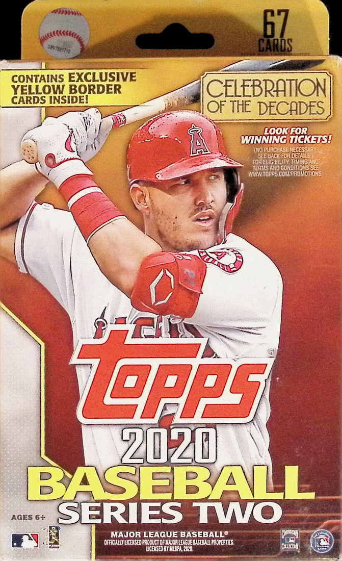 2020 Topps Baseball SERIES 2 HANGER BOX Baseball Cards Sports Cards (1 of 1)