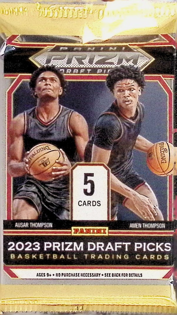 2023-24 Panini Prizm Draft Picks Basketball Card BLASTER BOX PACK Victor Wembanyama Sports Card (1 of 1)