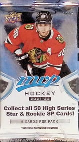 2021-22 Upper Deck MVP Hockey Cards High Series HOBBY BOX PACK Sports Cards