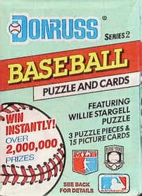 1991 Donruss Vintage Baseball Card Series 2 Retail Box Wax Pack, Sports Cards